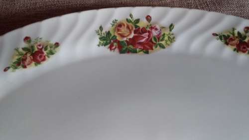 Royal China English Rose Platter