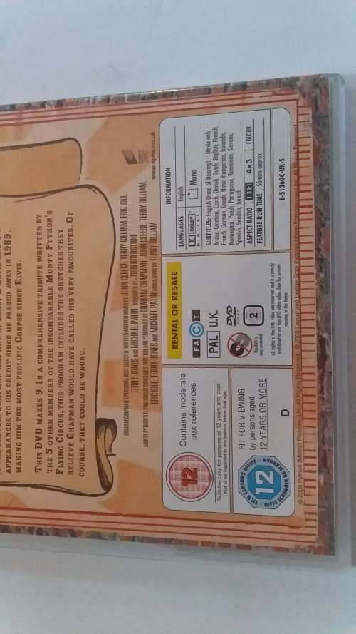 Monty Python`s Flying Circus - Graham Chapman`s Personal Best DVD