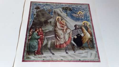 The Flight into Egypt - Giotto (1266 - 1336)