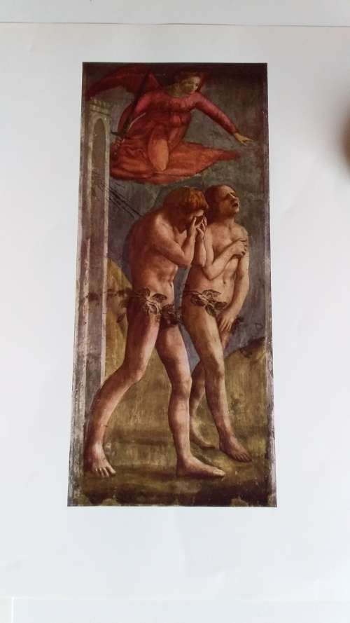The Expulsion of Adam and Eve - Masaccio (1401 - 1428?) Plate