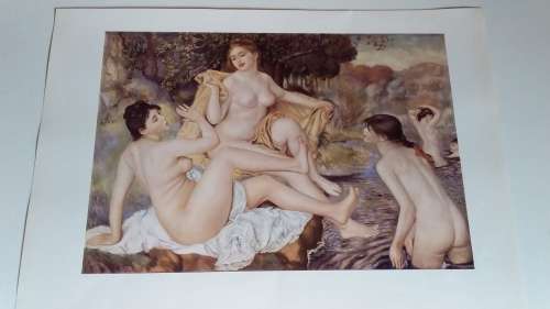Bathers - Renoir (1841 - 1919) Plate