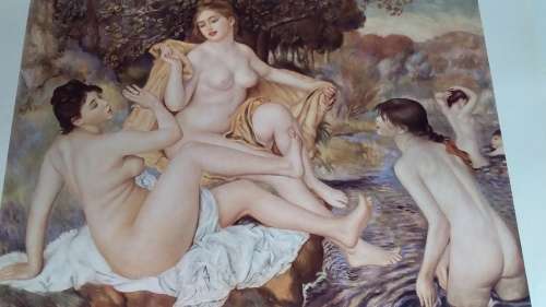 Bathers - Renoir (1841 - 1919) Plate