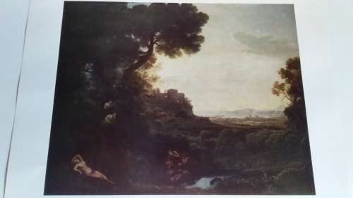 Narcissus and Echo - Claude Lorrain (1600 - 1682) Plate