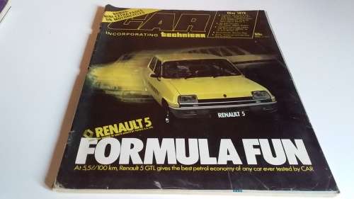 CAR incorporating Technicar Magazine May 1979