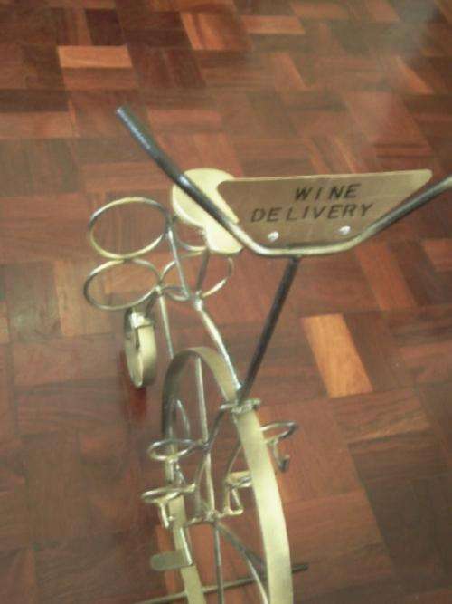 Very Sturdy Metal Big & Small Wheel Bicycle - Holds Four Bottles