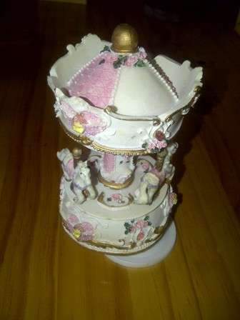 Revolving Musical Carousal - 14cm