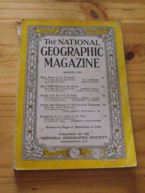 The National Geographic Magazine Volume CIX Number Three - March 1956