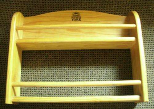 House of York Pine Spice Rack - 35cm x 28cm x 8cm