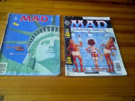 Two MAD Magazines