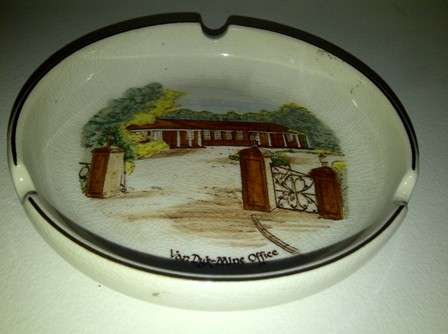 Van Dyk Mine Office Drostdy South African Ashtray - 16cm