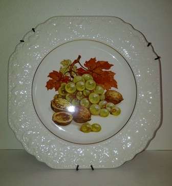 Gorgeous Lord Nelson Fruit Design Plate - Made in England