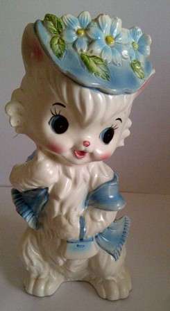 Large Collectable Porcelain Cat - Numbered (See Description)