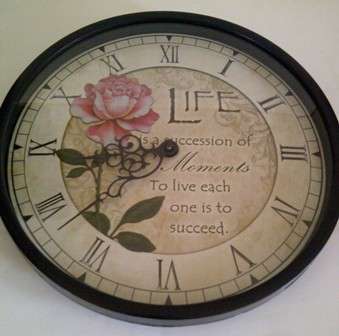 Decorative Life Wall Hanging Clock