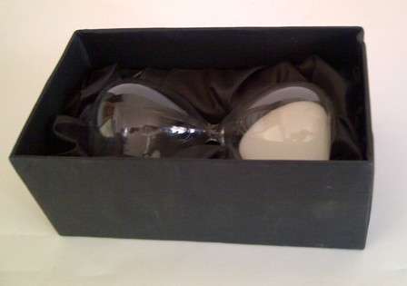 5 Minute White 12cm Classic Hourglass