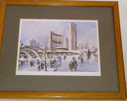 City Hall Print by Inge Claussen