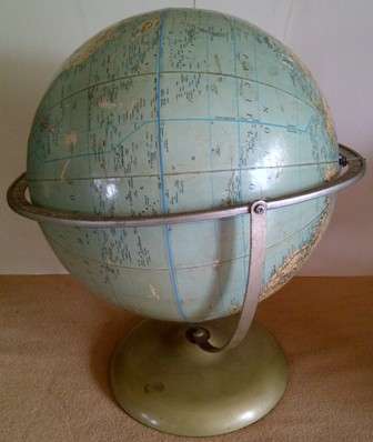 Vintage Rand McNally Political World Globe