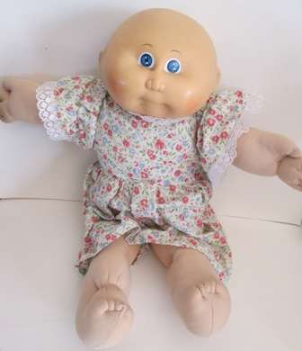 Cabbage Patch Type Doll - Please see Markings