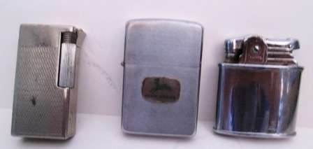 Three Collectable Metal Lighters