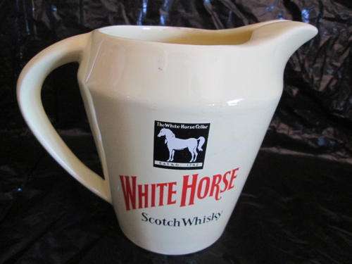Wade Engalnd White Horse Whiskey Jug - Slight Nick