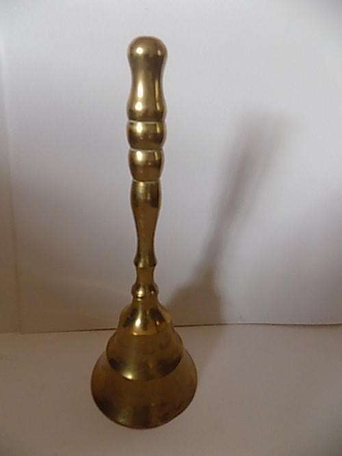 Tall Decorative Brass Bell