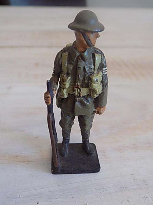 delPrado Die Cast Infantry Sergeant UK-1916 Figurine