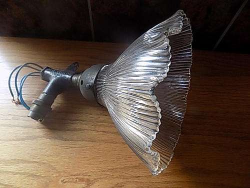 Exquisite Vintage Glass Ceiling Globe Cover - Please read Description