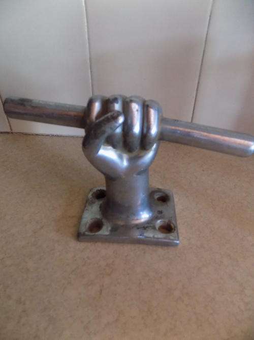 Heavy Metal Mascot that was Mounted to Front of Speedboat