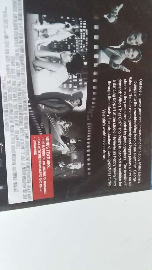 The Artist - Blu-ray Disc Movie