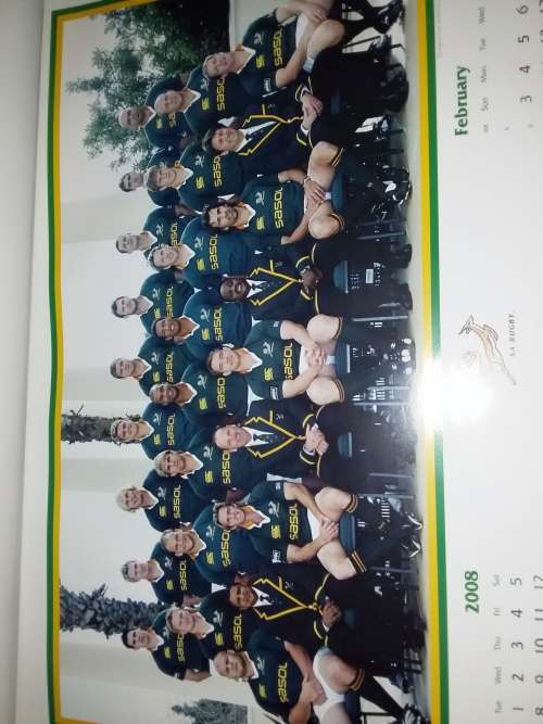 Springbok Rugby Calendar 2008