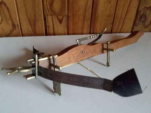 Handmade Wood and Metal Smaller Size Crossbow from Crotia