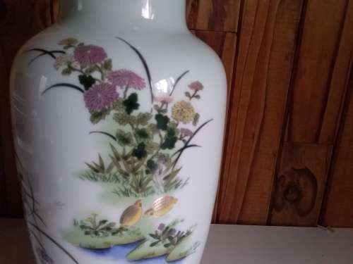 Decorative Good Size Vase - Made in Japan