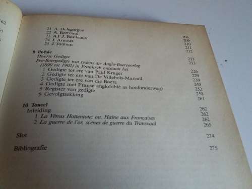 Die Franse Bydrae tot Africana-literatuur 1622 - 1902