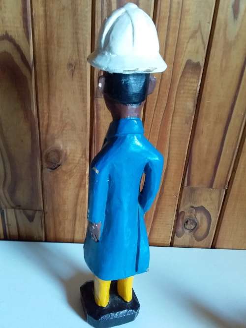 Carved Wooden `Dumb` Waiter Figurine