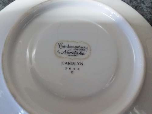 Vintage Noritake Carolyn Trio in Very Good Condition