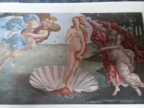 The Birth of Venus - Sandro Botticelli 1444 - 1510 Plate