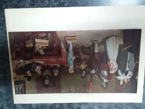 `When Did You Last See Your Father` - William Yeames 1835-1918 Plate