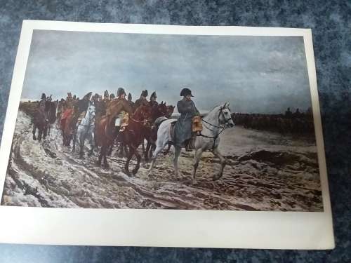 `1814` Napoleon - Jean Meissonier 1813-1891 Plate