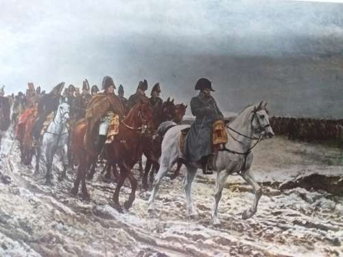 `1814` Napoleon - Jean Meissonier 1813-1891 Plate
