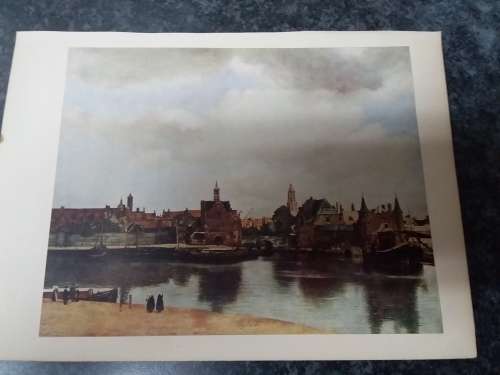 View of Delft - Jan Vermeer 1632-1675 Plate