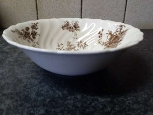 Vintage Johnson Bros Pastorale Toile de Jouy Bowl