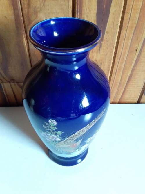 Decorative Japanese Vase - No Markings