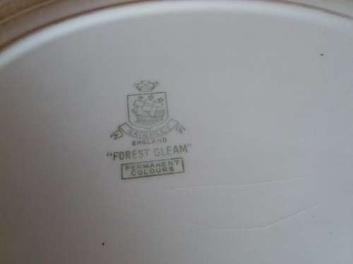 Vintage Large Grindley `Forest Gleam` Platter