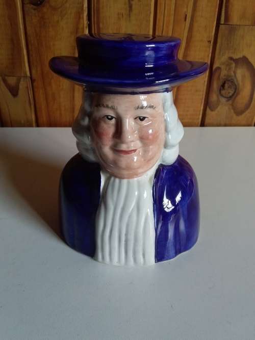 Vintage Wood and Sons Character Pepper Shaker