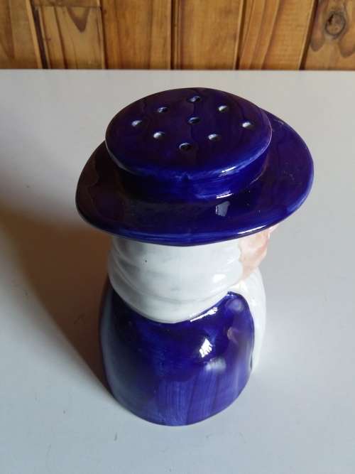 Vintage Wood and Sons Character Pepper Shaker