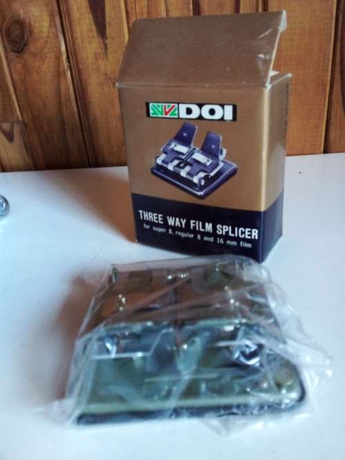 Vintage Super 8, regular 8 and 16mm film splicer