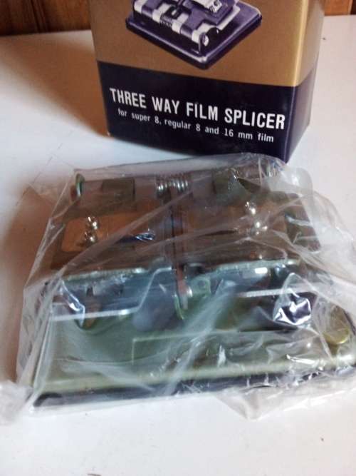Vintage Super 8, regular 8 and 16mm film splicer
