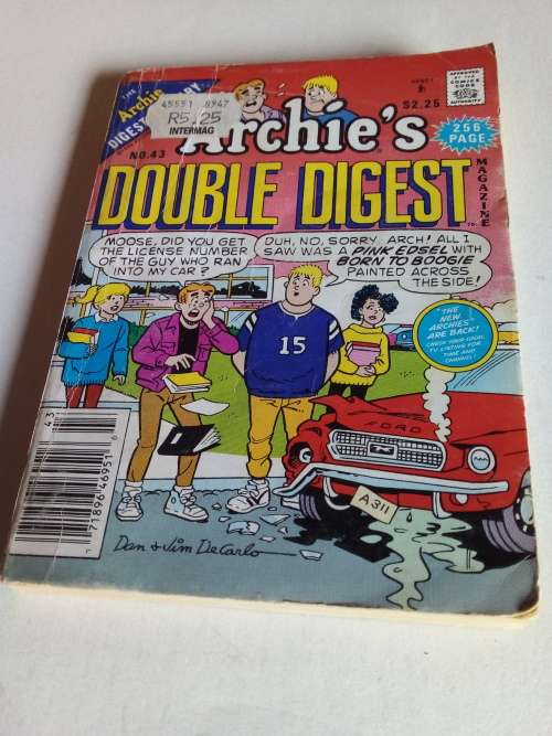 Archie`s Double Digest Comic No 43 1989