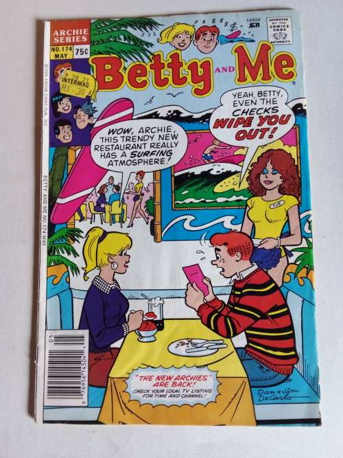 Betty and Me Comic No 174 1989