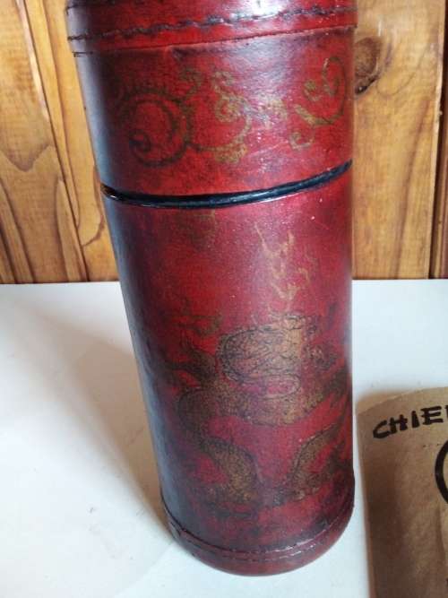 Oriental Fortune Sticks in Decorative Wooden Container