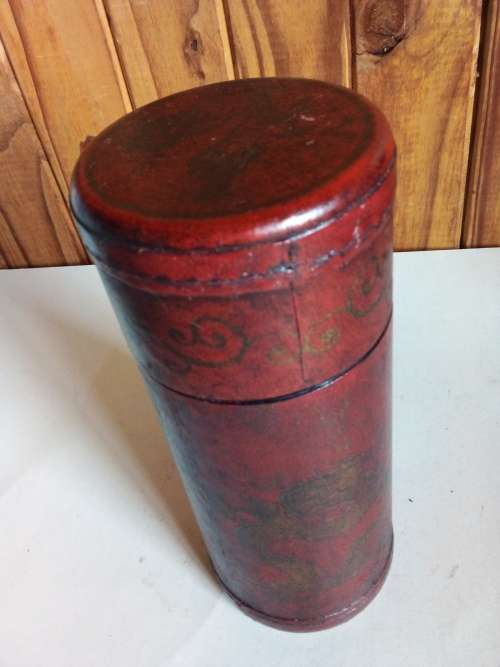 Oriental Fortune Sticks in Decorative Wooden Container